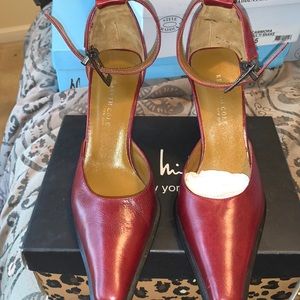 Kenneth Cole burgundy heels